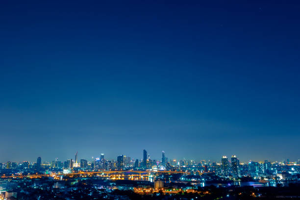 istock cityscape at night in bangkok 1135485536