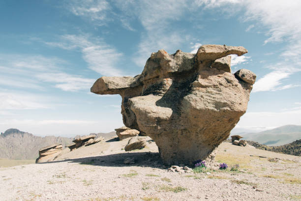 istock Natural stone mushrooms of mount Elbrus. 1135486175