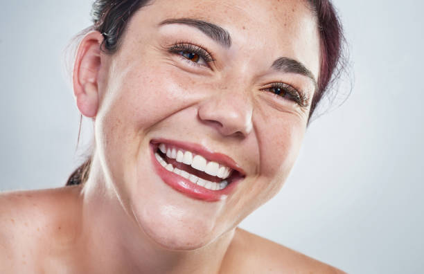 istock I feel good with just lipstick 1135487643