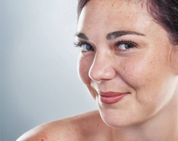 istock Do you know how good you look without makeup? 1135487677