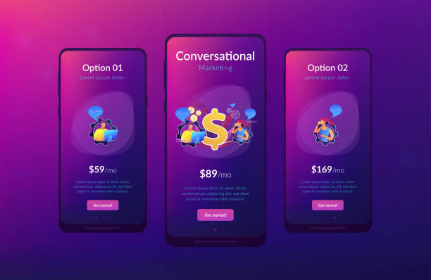 20+ Conversational Ui Stock Illustrations, Royalty-Free Vector Graphics ...