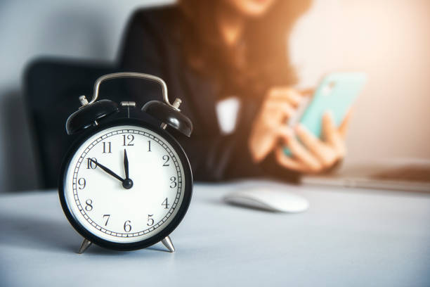 istock Asian female business overtime work 1135490639
