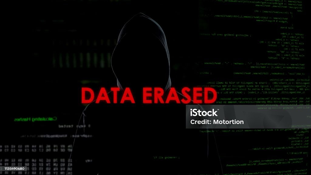 Data Erased Unsuccessful Attempt To Hack Server Criminal On Codes ...