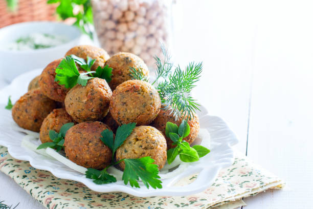 Delicious vegan food from Lebanon: Falafel