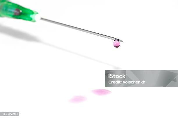 Droplet And Hypodermic Needle Stock Photo - Download Image Now - Addiction, Beauty Treatment, Botulinum Toxin Injection
