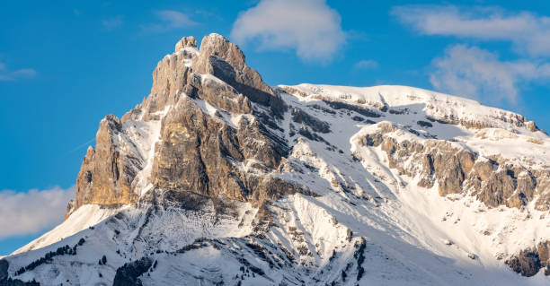 istock Mont Blanc chain seen from the French side 1135497233