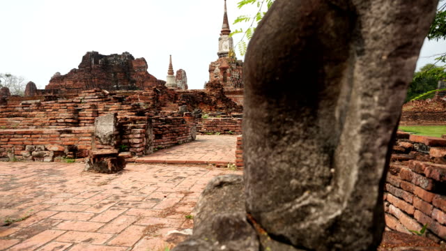 Ruins of Buddha statue