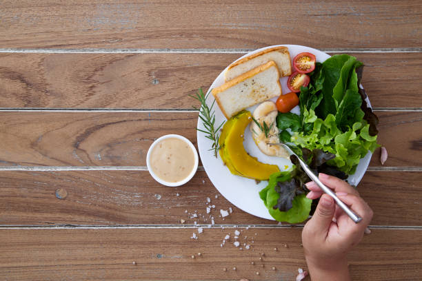 istock Vegetable salad for Health In dish White 1135499932