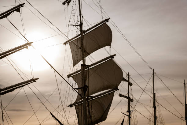 istock Old sailing ship at the river IJssel during the 2018 Sail Kampen event 1135505954