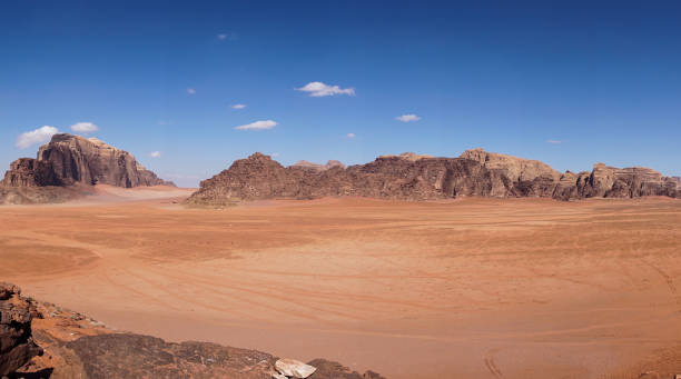 istock Desert landscape in Wadi Rum, Jordan 1135510021