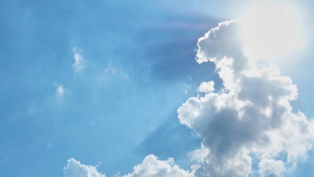istock The sky is cloudy with sun, beautiful cloudy. 1135510745