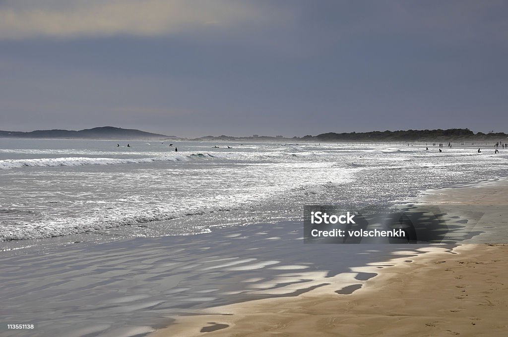 Scena sulla spiaggia - Foto stock royalty-free di Acqua