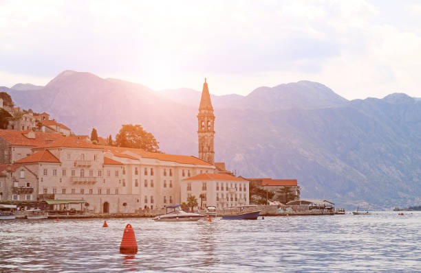istock Old town Perast in morning Kotor bay Montenegro 1135511589
