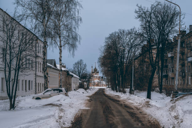 istock Little old street in a small old town 1135525028