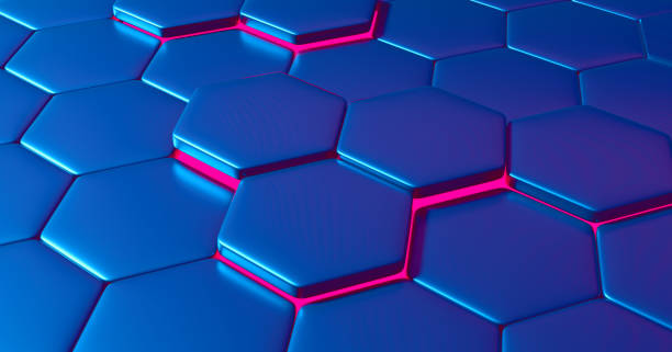 istock 3d illustration of abstract modern background honeycomb pattern 1135527884