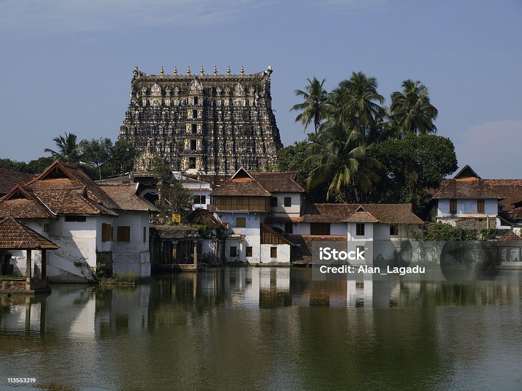 Trivandrum temple,Kerala,India.  Temple - Building Stock Photo