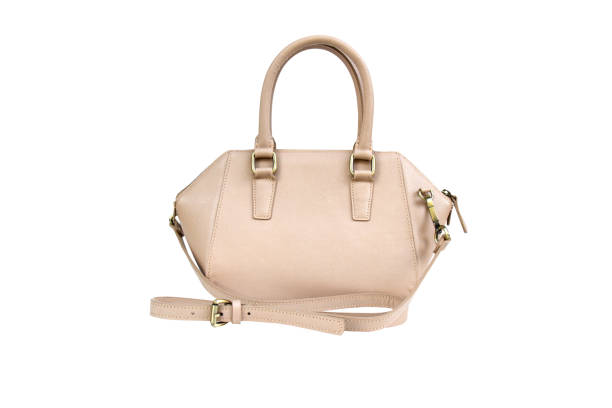 istock Handbag leather cream color 1135532274