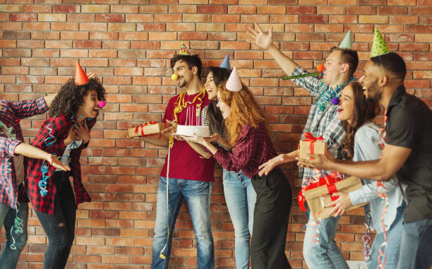 istock Surprise party for birthday concept 1135533515