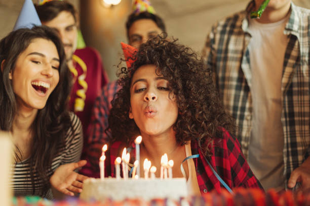 istock Make a wish and blow out the candles 1135533516