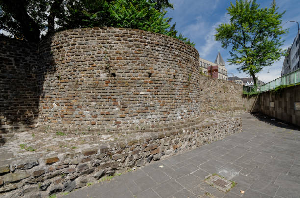 istock Historic Roman city wall in cologne 1135537996