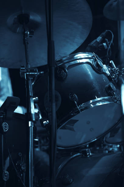 istock Music vertical photo with drum set 1135550866