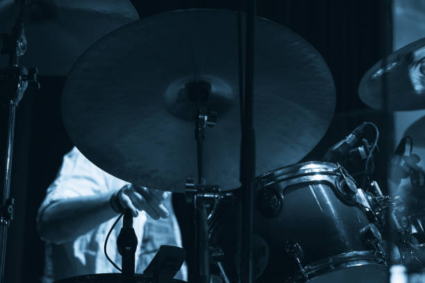 istock Live music photo, drum set 1135550870