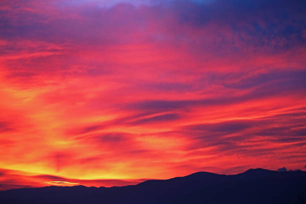 istock Sunrise in the mountains 1135552493