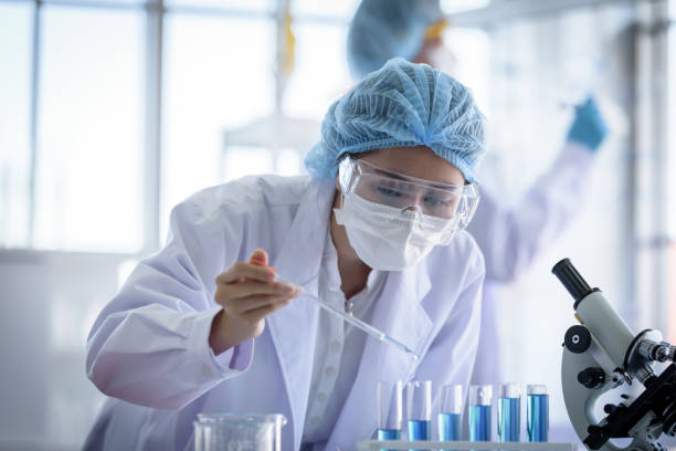 istock Asian scientist team has researching in laboratory. 1135553457
