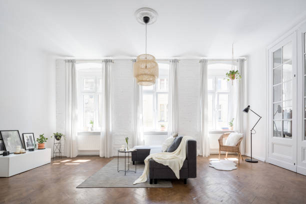 istock Townhouse living room 1135553618