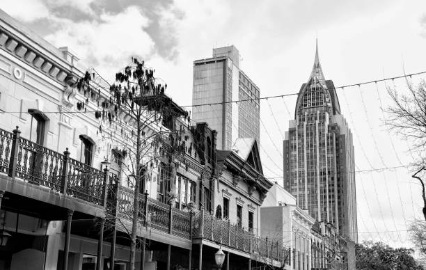 istock Main Street in Mobile, Historic District, Alabama. 1135555528