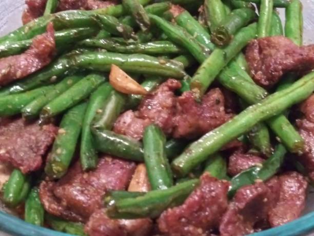 Crispy pirk green bean - homecook - live life live cooking