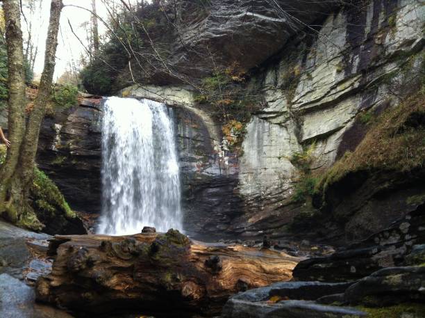 istock Blue Ridge Scenic Parkway - Smokey Mountains - Waterfall 1135559956
