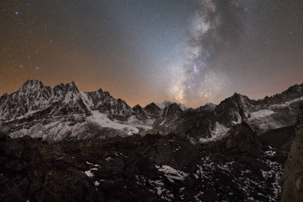 istock The Milky Way to Gokyo-Ri 1135561778