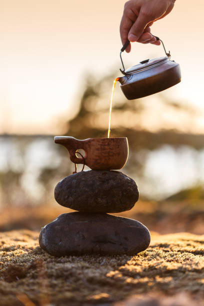 Finnish wooden cup.