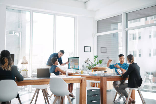 istock Their team runs like a well oiled machine 1135564512