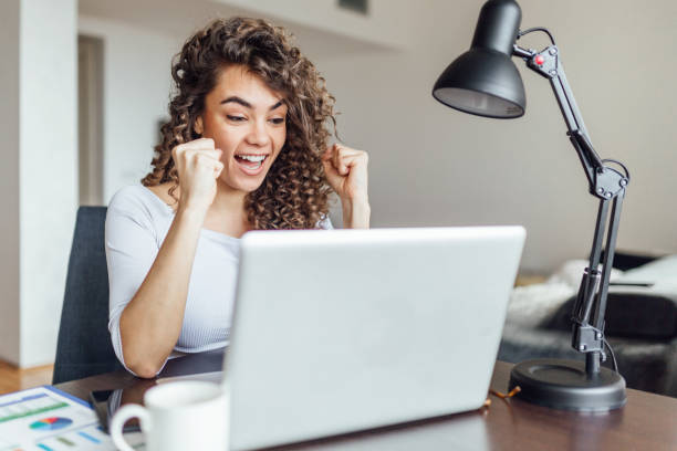 istock Young business woman working 1135564560
