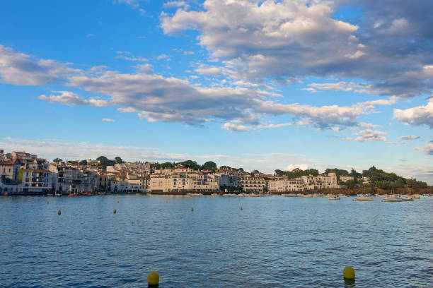 istock Panoramic view of Cadaques on Mediterranean seaside, Spain 1135573907