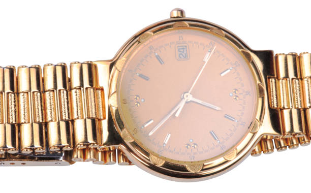 istock gold plated watches isolated 1135574326