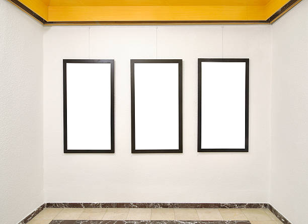 istock Gallery of blank canvases 113557451