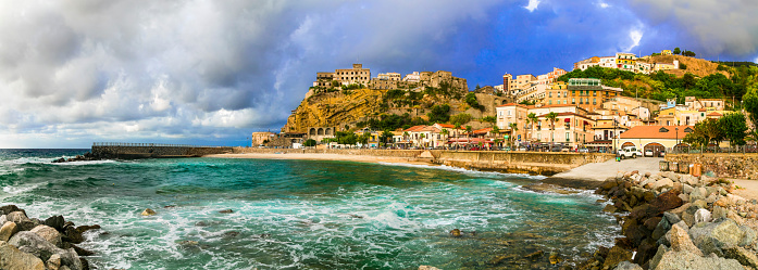 sea and scenic medieval towns of Calabria, south of Italy