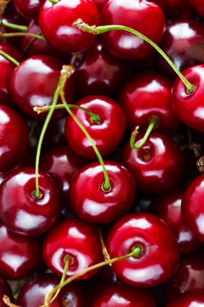 istock Fresh organic cherries close up 1135578414