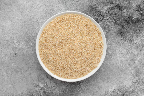 istock Sesame close up. Breakfast, healthy food 1135580117