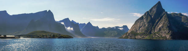 istock Reine harbor in Lofoten in Norway 1135587183