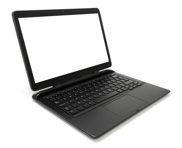 istock multifunctional laptop-transformer with blank screen 1135589651