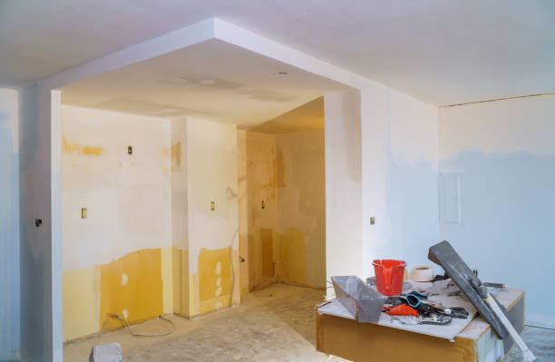 istock Process for under construction, remodeling, renovation, extension, restoration and reconstruction. 1135595539