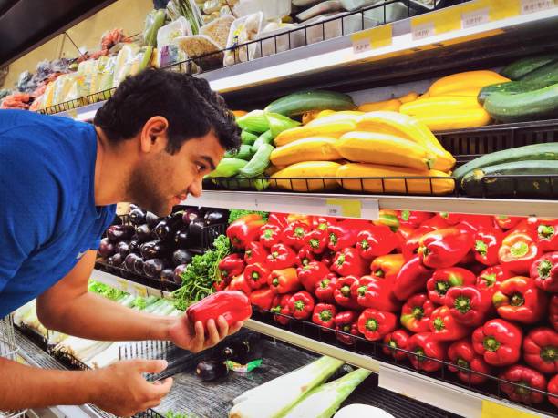 istock Hispanic millennials grocery shopping 1135598174