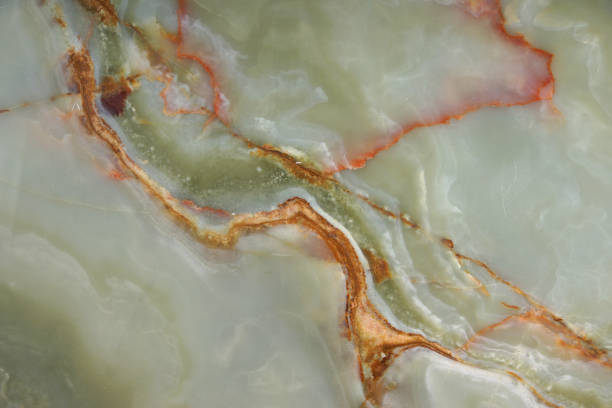 istock The surface of green onyx with red veins 1135599024