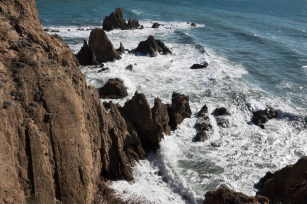 istock Famous siren reef in Cabo de Gata. 1135600853