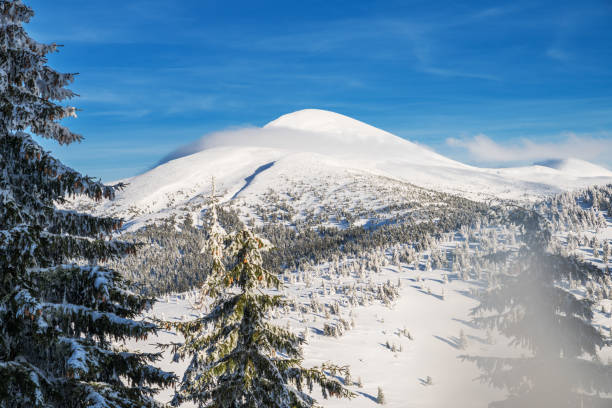istock Beautiful winter landscape. 1135601078