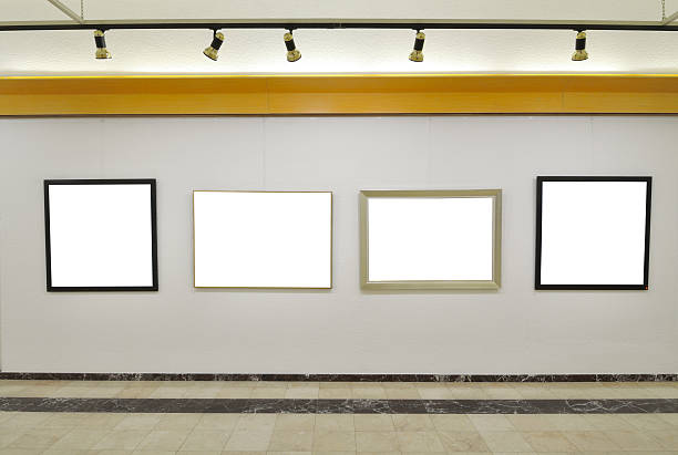 istock Gallery of blank canvases 113560266